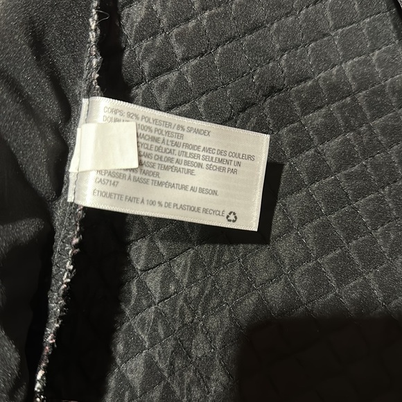 Xhilaration Open Front Long Sleeve Quilted Floral Blazer - Picture 10 of 10